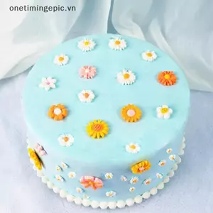 VFZ Hoa Cúc Hoa Cúc Plumeria Hoa Hồng Khuôn Silicon Cupcake Fondant Bánh Trang Trí Dụng Cụ DIY Chocolate Cookie Khuôn Nướng Bánh OTE