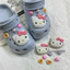 jibbitz crocs chảm dép crocs chữ gắn dép crocs Tự Làm Lỗ Giày Phụ Kiện Giày Hoa Trang Trí Phụ Kiện Hoạt Hình Dễ Thương KT Mèo Trang Sức Nữ Phụ Kiện Ba Chiều Khóa Giày Giày Hoa