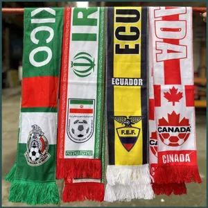 YT4 2026 World Cup Canada Pháp Tây Ban Nha Đức Hà Lan Mỹ Người Hâm Mộ Khăn Quà Lưu Niệm