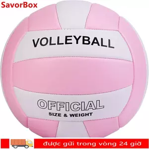 Bóng chuyền chuyên nghiệp SAVORBOX, được may bằng máy Độ kín khí tốt Kích thước 5 Bóng chuyền, Luyện tập trong nhà Chống trượt Bóng chuyền bãi biển ngoài trời chống mài mòn cho học sinh Người mới bắt đầu