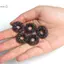 5 Cái / bộ Nhẫn Massage Ngón Tay Vàng Châm Cứu Trị Liệu Bàn Tay Thư Giãn