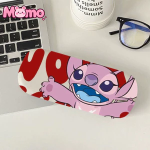 Hộp đựng kính râm họa tiết anime hoạt hình Stitch, hộp đựng kính râm di động và dễ thương
