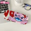 Hộp đựng kính râm họa tiết anime hoạt hình Stitch, hộp đựng kính râm di động và dễ thương