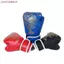 Găng tay Kickboxing JUNYUE88US, Găng tay duỗi thoáng khí màu đỏ / xanh, Găng tay chiến đấu Muay Thái Da PU Unisex Găng tay đấm bốc Huấn luyện đấm bốc