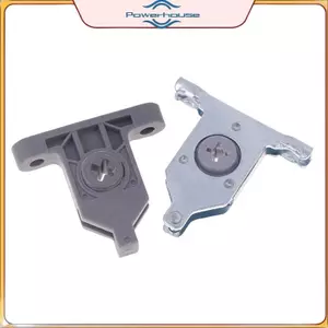 ĐIỆN 2 Chiếc Kẹp Ngăn Kéo Nylon / Kim Loại Bảng Điều Khiển Phía Trước Cố Định Đầu Nối Braet Thay Thế Tủ Nội Thất Nhà Bếp.