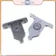 ĐIỆN 2 Chiếc Kẹp Ngăn Kéo Nylon / Kim Loại Bảng Điều Khiển Phía Trước Cố Định Đầu Nối Braet Thay Thế Tủ Nội Thất Nhà Bếp.