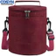 <cosyh>Round Insulated Lunch Bag Cooler Bag Portable Lunch Box For Picnic Camping