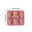 TRTR 1 Khuôn Silicon 6 Khoang Hoạt Hình Dễ Thương Động Vật Bánh Sô Cô La Jello Khuôn Nướng Bánh DIY Xà Phòng Kẹo Đá Viên Dụng Cụ Làm VN