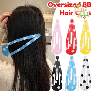 1-3 Kẹp Tóc BB Quá Khổ - Phụ Kiện Tóc Dress Up - Kẹp Tóc Chấm Bi Nữ - Kẹp Trang Trí Lớn Ngộ nghĩnh - Thời Trang, Phong Cách INS, Y2K / Giao Hàng Miễn Phí
