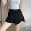 Nude Feel Breathable High Waist Yoga Fitness Shorts Women's Outdoor Running Anti-Exposure Sports Fake Two Pieces Shorts 1R13