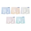 Đồ lót Cotton đầy màu sắc 5 mảnh được thiết kế dành cho học sinh trung học, thoáng khí nhẹ.