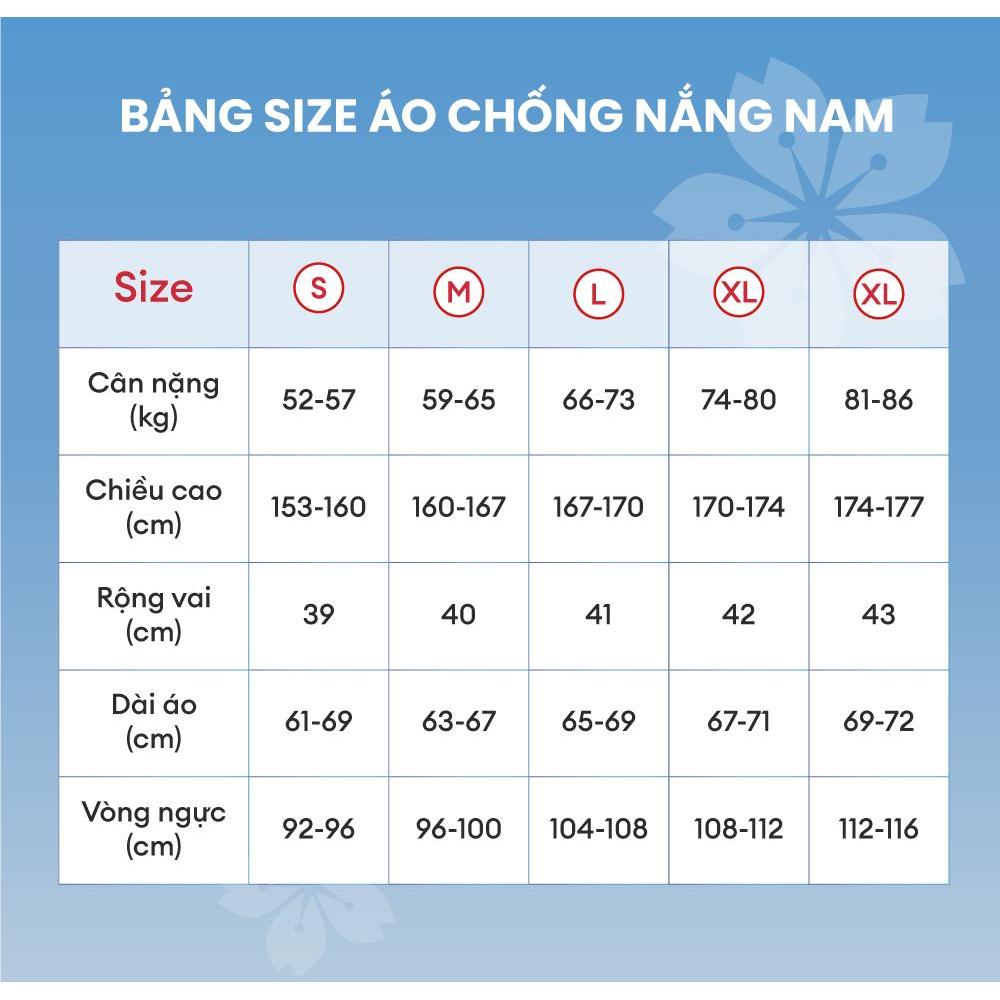 Áo Khoác Chống Nắng Chống Tia UV Nam Cao Cấp Dòng Sunstop UV Master Mũ Liền Thoáng Khí 40000464 - TOKYOLIFE