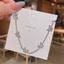 Thời Trang Mới Nữ Bướm Vòng Cổ Sang Trọng Full Kim Cương Vòng Cổ Choker