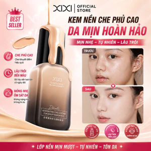 XIXI Kem Nền Lỏng Mỏng Nhẹ Che Phủ Tốt Kiềm Dầu Lâu Trôi Tự Nhiên Không Mốc Cho Da Dầu Mụn D906