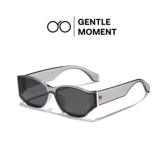Kính râm mắt mèo GENTLE MOMENT kính mát chống tia UV thời trang nam nữ gọng cong thiết kế cao cấp  GMT163