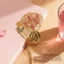 Dấu trang bó hoa AFTEROF, Dấu trang kim loại cắt rỗng ba chiều, với trang trí bàn làm việc quyến rũ bướm