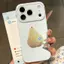 Trái cây lê Thích hợp iPhone 17/16 trường hợp điện thoại 1512 mới 1314