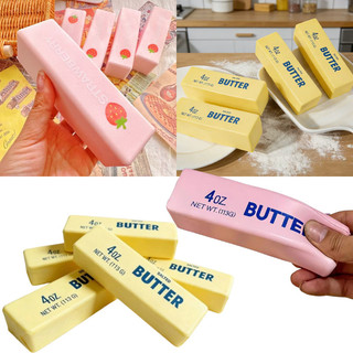 Thực Phẩm Hình Bơ Thanh Squishy Đồ Chơi Chậm Giảm Căng Thẳng Fidget Đồ Chơi Dễ Thương Mới Lạ Quà Tặng Cho Trẻ Em Và Người Lớn