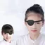 Miếng dán mắt cướp biển PYCOU, Miếng dán mắt đơn mềm có thể điều chỉnh, Miếng dán mắt Cosplay có thể giặt thân thiện với da Bảo vệ mắt hàng ngày