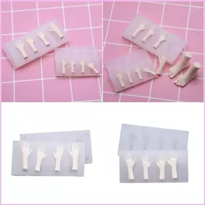 Khuôn tay silicon tỷ lệ Cinna Lý tưởng cho các dự án đất sét Dụng cụ trang sức và hoạt động nghệ thuật