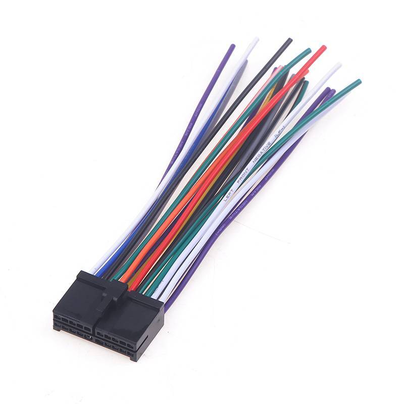 MUQV Dây Vô Tuyến Ô Tô Dây 20pin Bộ Chuyển Đổi Dây Âm Thanh Cd Dvd Cáp Kết Nối T-plug Dây Nguồn Linh Kiện Sửa Đổi n