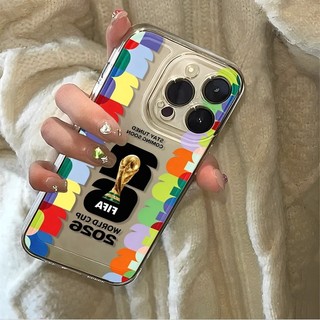 Ốp lưng FIFA World Cup độc đáo, thiết kế cho người yêu bóng đá Bảo Vệ Camera Cấp iPhone 17/16/15/14/13/12/11/X Max