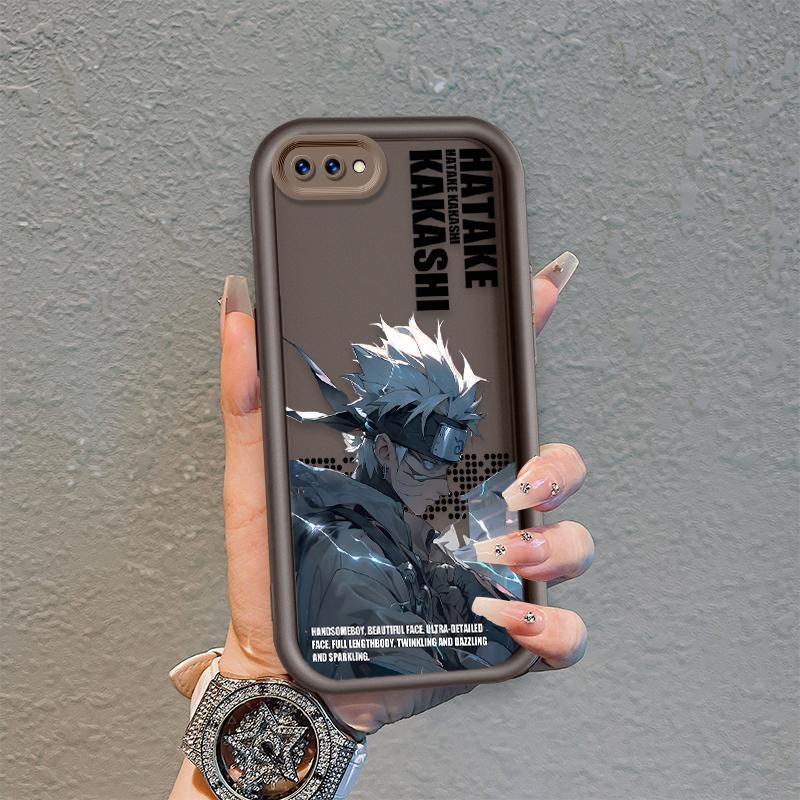 Áp dụng cho OPPO A3S A12E Điện thoại thông minh silicon hoạt hình Vỏ điện thoại mềm TPU Anime Naruto Angel Eye Ốp lưng chống sốc