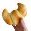 FUHUIOT Squishy Croissant, Đồ chơi mực bánh mì siêu mềm tăng chậm, Bàn tay dính thư giãn làm dịu núm vú cảm giác Bánh Fidget Quà tặng trẻ em
