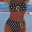Bộ đồ Bikini hai mảnh Đồ bơi nữ Slimer trông co giãn cao