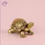 HFTOY Đồng Nguyên Chất Rùa Tượng Đồng Vintage Rùa Tượng Để Bàn Phong Thủy Trang Trí Thu Nhỏ Trà Cổ Đồ Thủ Công Thú Cưng Quà Tặng ~