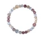 {Bướm Sương Tìm Hoa} Vòng Tay Đính Hạt Opal Chalcedony Trung Quốc Mới Tinh Tế Retro Trắng Dâu Pha Lê Vòng Tay Nữ