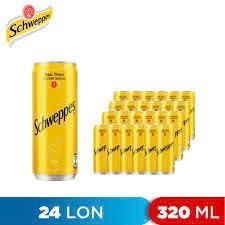 Nước Tonic Schweppes 320ml Nguyên Liệu Pha Chế Sảng Khoái, Thanh Mát