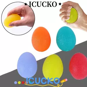 ICUCKO Căng Thẳng Bóng, Tập Thể Dục Bóp Silicon Tay Căng Thẳng Bóng, Tay Cầm Tập Bóp Giảm Căng Thẳng Massage Ngón Tay Bóng