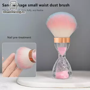 Nhíp 1 Chiếc Chuyên Nghiệp Móng Tay Nghệ Thuật Bàn Chải Đồng Hồ Cát Phong Cách Làm Sạch Bụi Bàn Chải Trang Điểm Phụ Kiện Làm Móng Tay Dụng Cụ Thiết Bị VN