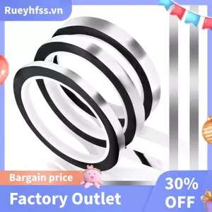 3 Chiếc Băng Washi Lá Chắc Chắn, Băng Dính Trang Trí Mặt nạ Kim Loại Gương Băng Cho Trang Trí Tường Đồ Họa Nghệ Thuật Băng Thủ Công
