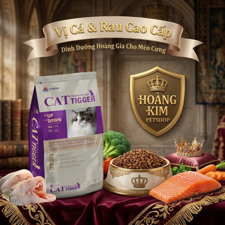 [ Thanh Lý - 10kg ] THỨC ĂN HẠT CAO CẤP CAT TIGGER CHO MÈO BAO 10KG – PHÁT TRIỂN TOÀN DIỆN