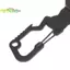 Móc khóa có thể thu vào Cuộn giữ huy hiệu hạng nặng có kẹp Carabiner đa năng [MỚI]