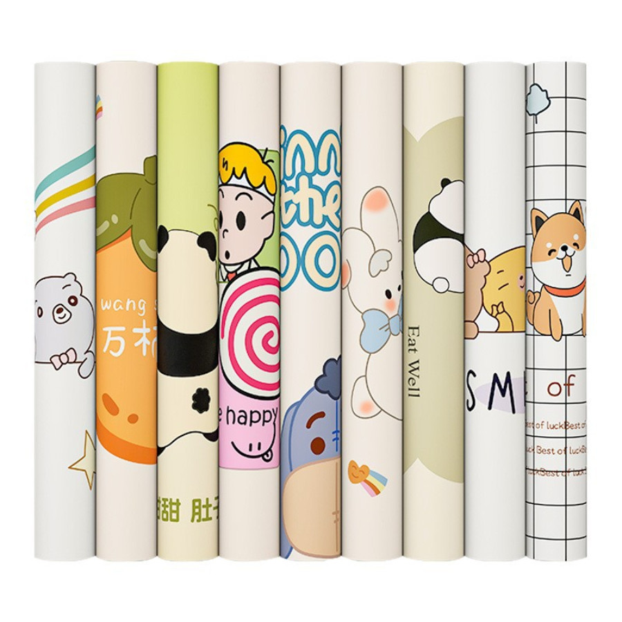 Giấy Dán Nhà Bếp HomeMate Chống Dầu Mỡ Chống Thấm Nước, Decal Dán Tường Bếp Cách Nhiệt Họa Tiết Hoạt Hình Dễ Lau Chùi