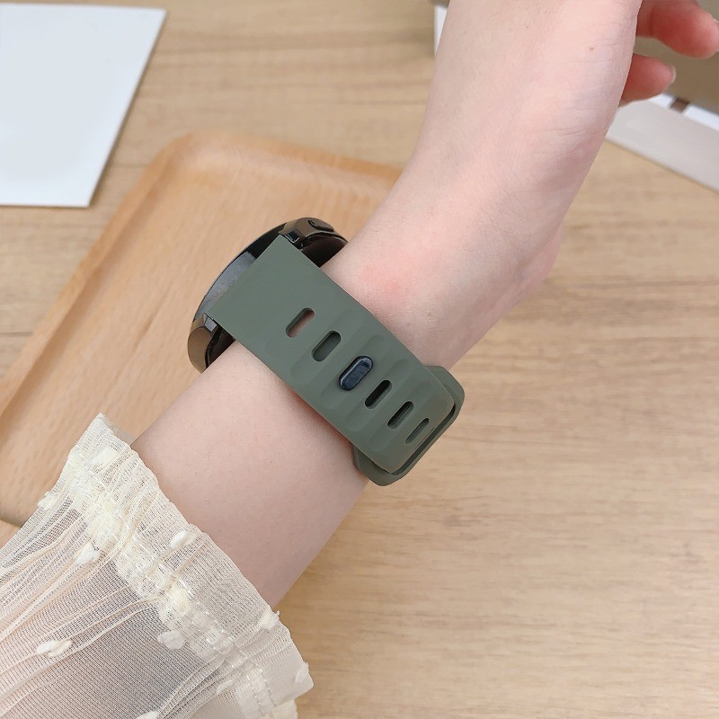 Dây đeo silicon cho Redmi Watch 6 5 4 dây thay thế cho phụ kiện vòng đeo tay thể thao Mi Band 10Pro 9Pro 8Pro