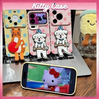 Giá đỡ hình mèo 3D phong cách Instagram, tương thích với vỏ điện thoại iPhone 17 16 15 14 13 12 11 Pro Max Chống va đập