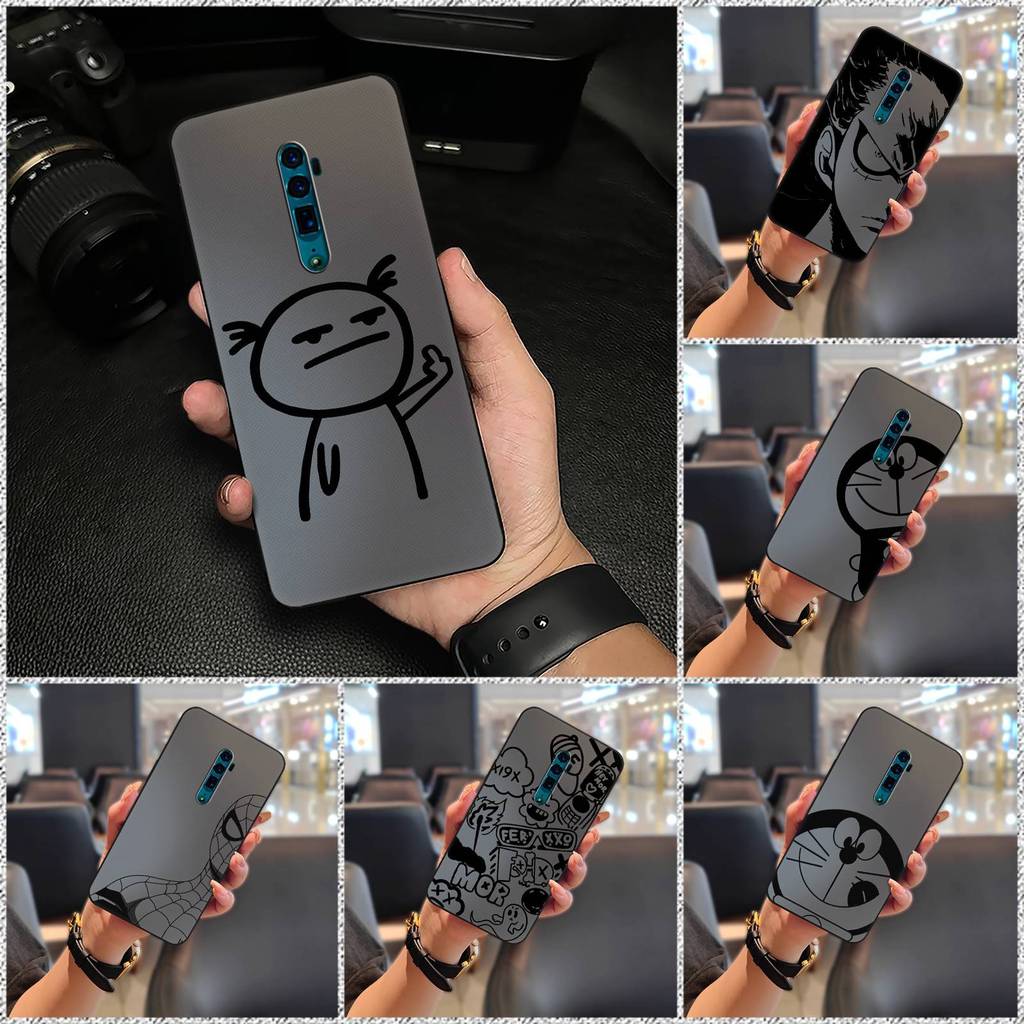 Túi điện thoại OPPO Reno 10X Zoom/10X/10X Pro TPU bảo vệ hoạt hình dễ thương, chống nước, bền, bọc toàn bộ, silicon mềm