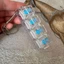 Mới Giảm Căng Thẳng Nút Móc Khóa Fidget Báo Chí Đồ Chơi Phát Sáng Nút Ngón Tay Giải Nén Mặt Dây Chuyền