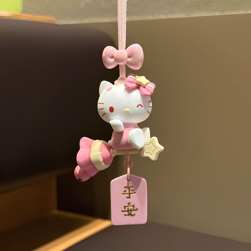 Sanrio Fantasy Star Moon Series Cô Gái Trái Tim Móc Khóa Giai Điệu HelloKitty Xe Trang Trí Móc Treo Xe 26.3.22