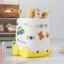 Dễ Thương Xe Đựng Bút Sinh Viên Để Bàn Giá Trị Cao Lưu Trữ Bút Xô Dung Tích Lớn Miếng Dán DIY Bút Văn Phòng Phẩm 5.31 WYSX
