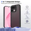 Ốp Lưng Cho Realme 16 Pro Plus 16Pro + Realme16Pro Realme16Pro + 5G Ốp Điện Thoại Acrylic Màu Đen Mờ Bảo Vệ Chống Sốc Ốp Lưng Ốp Lưng Ốp Lưng