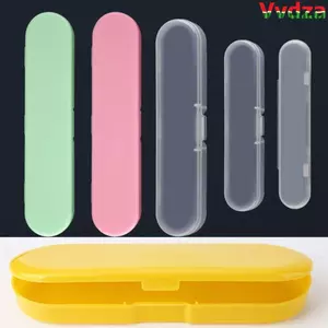 VVDZA 4 Dụng Cụ Bảo Quản Móng Tay, Hộp Chống Bụi Nhựa Di Động Đa Năng, Trong Suốt Chất Lượng Cao 10 Kiểu Nhíp Đóng Gói Phần Hộp Bảo Quản
