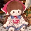 Apple Tea Pie Váy Ngắn Tay 40cm Cm Quần Áo Bé Ngồi Tư Thế Đứng Tư Thế Gothic Cotton Búp Bê Phù Hợp Với Quần Áo 6.2