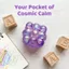 Đồ chơi bóp Maltose SMILE, Màu sắc tươi sáng Đồ chơi Fidget Malt tăng chậm, Hình khối sáng tạo Họa tiết nho Giảm căng thẳng Mềm mại Phục hồi chậm Malt Cube Ngày lễ