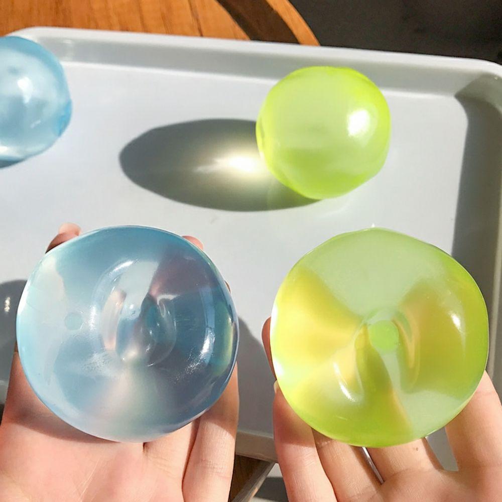 TOPTOOLCX Bóp Bóng Fidget giác quan, Bóng căng thẳng tròn hình dạng mềm, Quà tặng Phục hồi chậm Giảm căng thẳng Đồ chơi kẹp giải nén có thể tái sử dụng cho trẻ em Người lớn