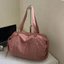 Túi đeo vai bằng Nylon FUJIOU, Túi Tote công suất lớn nhẹ đa chức năng, Túi xách nữ có dây kéo nhiều màu thanh lịch